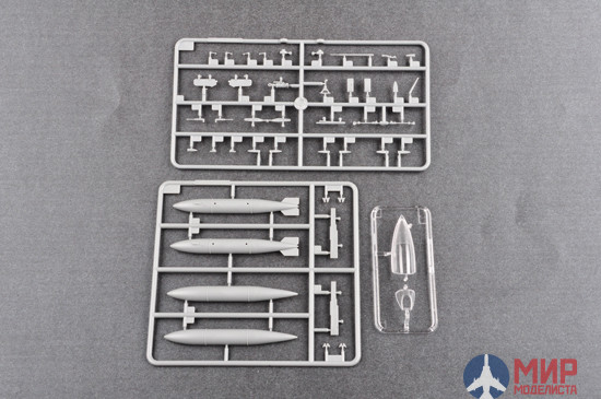 02898 Trumpeter 1/48 самолёт Soviet Su-11 Fishpot