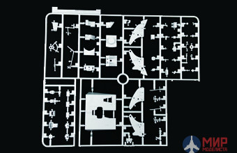 CB35174 Bronco Models 1/35 САУ Versuchsflakwagen 8.8cm Flak 37 auf Sonderfahrgestell (Pz.Sfl.IVc)