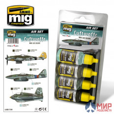 AMIG7209 Ammo MIG LUFTWAFFE WWII LATE COLORS