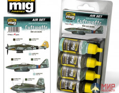 AMIG7209 Ammo MIG LUFTWAFFE WWII LATE COLORS