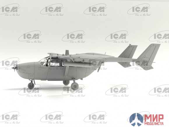 48292 ICM O-2A (позднего производства), Американский самолет-разведчик