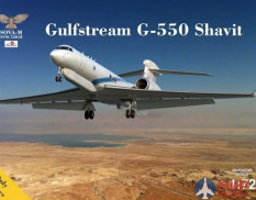 SVM-72018 Amodel Самолет Gulfstream G-550 Savit