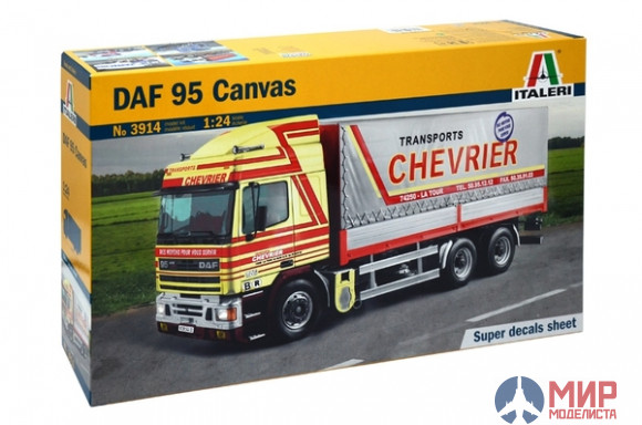 3914 Italeri Автомобиль Daf 95 Canvas 1/24