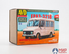 1516AVD AVD Models 1/43 Сборная модель Фургон ЕРАЗ-3218