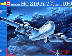 04666 Revell 1/32 Heinkel He 219 A-7 (A-5/A-2 late) "Uhu" + Дополнения (Колеса, фототравление, стойк