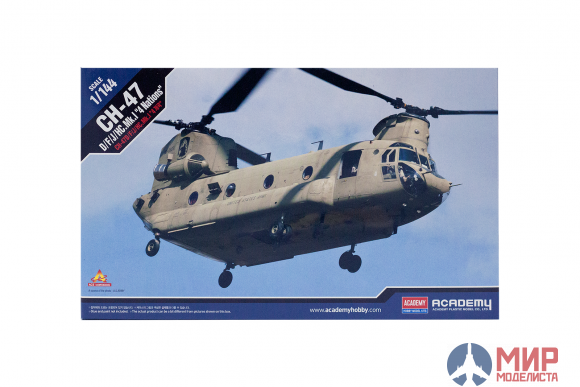 12624 Academy 1/144 Вертолёт CH-47D/F/J/HC.Mk.1 "4 nations"