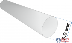 41608 ZIPmaket пластиковый профиль пруток диаметр 5,0 длина 250 мм