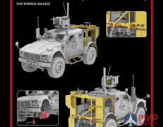 RM-2010 Rye Field Models 1/35 Upgrade set for 5052 M1240A1 M-ATV (M153 CROWS II )