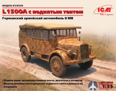 35529 ICM 1/35 Германский армейский автомобиль L1500A с поднятым верхом