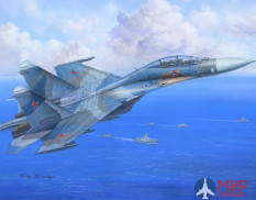 81713 Hobby Boss самолёт  S-27UB Flanker C  (1:48)