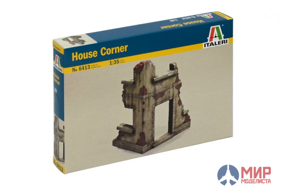 6413 Italeri диорама  HOUSE CORNER (1:35)