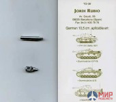 TG38 Jordi Rubio 1/35 Ствол 105mm StuH42: Stug.42G, Heuschrecke 10