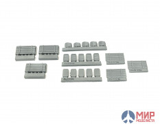 ММ35101 Мажор Моделс Ящик открытый под снаряды 23/30 мм (3 ящика, цинки)
