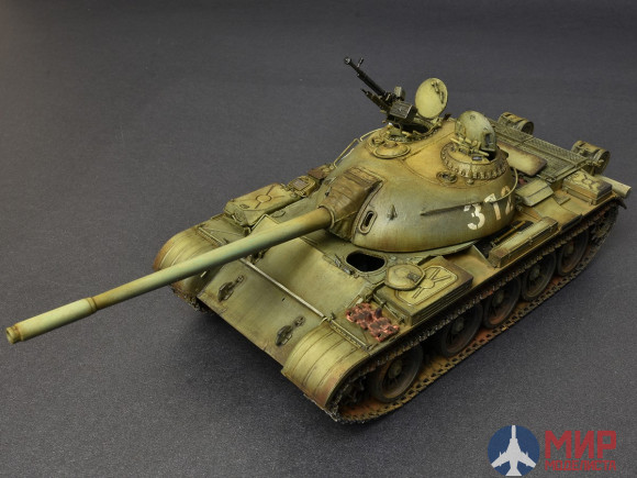 37017 MiniArt танк  T-54A SOVIET MEDIUM TANK  (1:35)