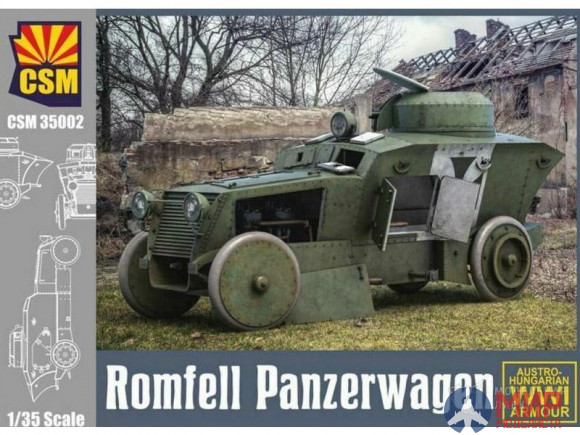 CSM35002 CSM 1/35 Romfell Panzerwagen