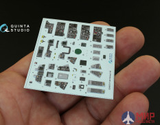 QD48070 Quinta Studio 3D Декаль интерьера кабины F-14D (для модели Tamiya)
