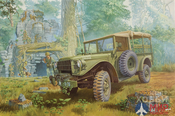 ROD806 Roden 1/35 Американский грузовой автомобиль M37 4х4