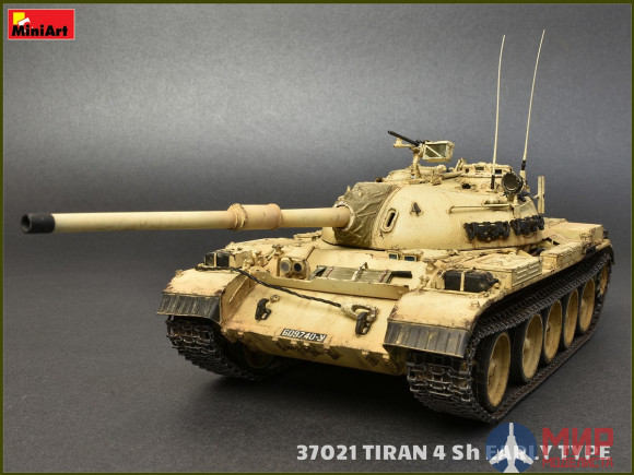 37021 MiniArt танк  TIRAN 4 Sh EARLY TYPE INTERIOR KIT  (1:35)