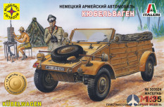 303524 Моделист 1/35 Немецкий автомобиль Кюбельваген