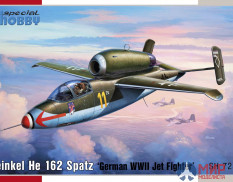 SH72341 Special Hobby Heinkel He 162A Spatz German WWII Jet Fighter