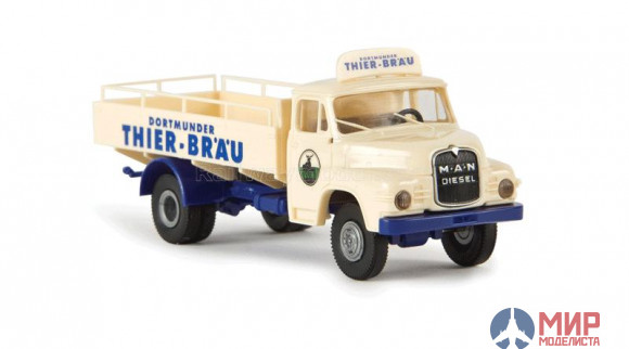 45034 BREKINA 1955-1969 MAN 635 Low-Sided Delivery Truck