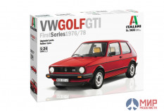 3622 Italeri 1/24 VW Golf GTI First Series 1976/78