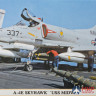 07377 Hasegawa Самолет A-4E Skyhawk USS Midway 1/48