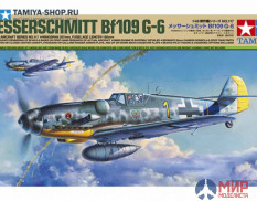 61117 Tamiya 1/48 Messerschmitt Bf 109 G-6