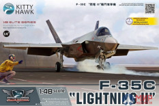 KH80132 Kitty Hawk 1/48 Самолет F-35C "Lightning II"