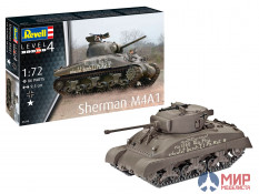 03290 Revell 1/72 Американский средний танк Sherman M4A1