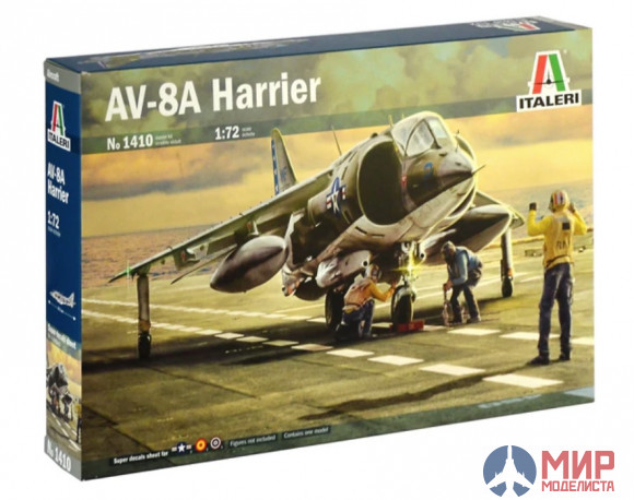 1410 Italeri  самолёт  AV-8A HARRIER  (1:72)