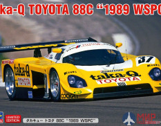 20576 Hasegawa 1/24 Автомобиль taka-Q TOYOTA 88C "1989 WSPC" (Limited Edition)