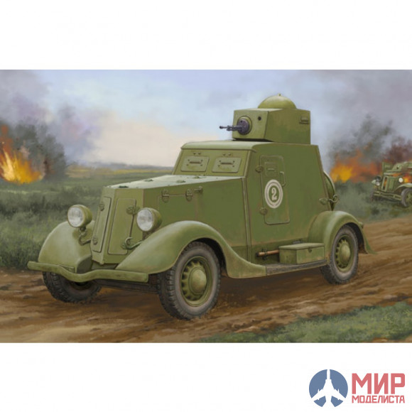 83883 Hobby Boss автомобиль Soviet Ba-20 Armored car Model1939  (1:35)