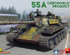 37084 MiniArt Танк -55A чехословацкого производства