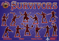 ALL72038 Dark Alliance 1/72 Survivors (antizombies)