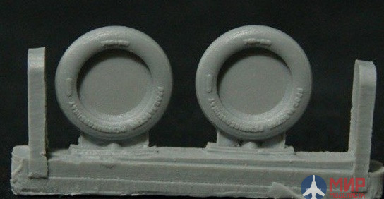 NS48117-a North Star Models 1/48 Wheels set for Soviet WWII plane U-2 / Po-2 - No Mask series