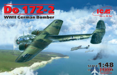 48244 ICM 1/48 Германский бомбардировщик ІІ МВ Do 17Z-2