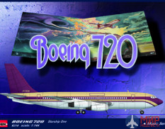 ROD314 Roden 1/144 Самолет Boeing 720 Starship One