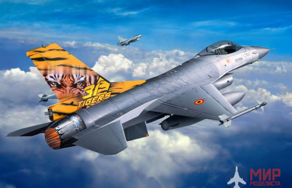 03971 Revell 1/144 Самолет F-16 Mlu TigerMeet