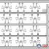 37046 MiniArt -54 OMSH INDIVIDUAL TRACK LINKS SET. EARLY TYPE  (1:35)