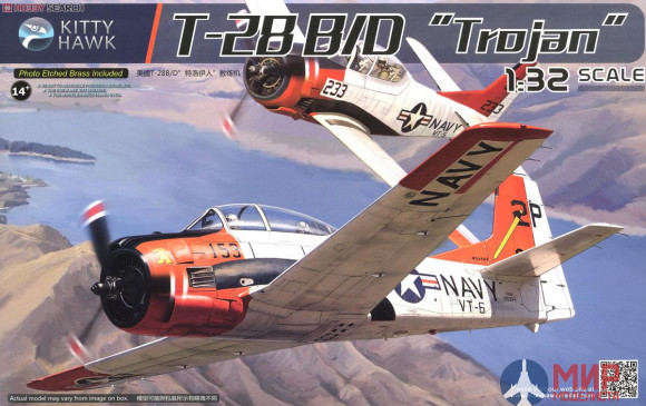 KH32014 Kitty Hawk 1/32 T-28B