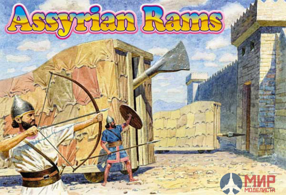 ORI72022  Orion 1/72  Assyrian Rams