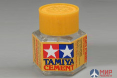 87012 Tamiya Клей с кисточкой 20 мл Plastic Cement