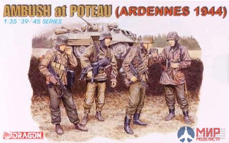 6091 Dragon 1/35 Солдаты Ambush at Poteau (Ardennes 1944)