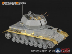 PE35329 Voyager Model WWII German 20mm Flakpanzer IV "Wirbelwind" (For DRAGON 6540)