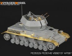PE35329 Voyager Model WWII German 20mm Flakpanzer IV "Wirbelwind" (For DRAGON 6540)