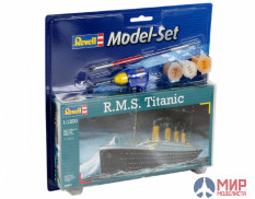 65804 REVELL ПОДАРОЧНЫЙ НАБОР С МОДЕЛЬЮ КОРАБЛЯ R.M.S TITANIC (1:1200)