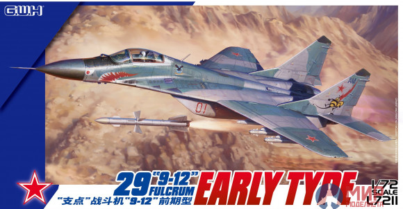 L7211 Great Wall Hobby 1/72 M#G-29 9-12 Fulcrum Early Type