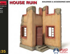 35527 MiniArt 1/35 Руины дома House ruin