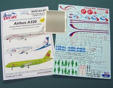 AVD144-08 Avia Decals 1/144 Декаль Эйрбас А320